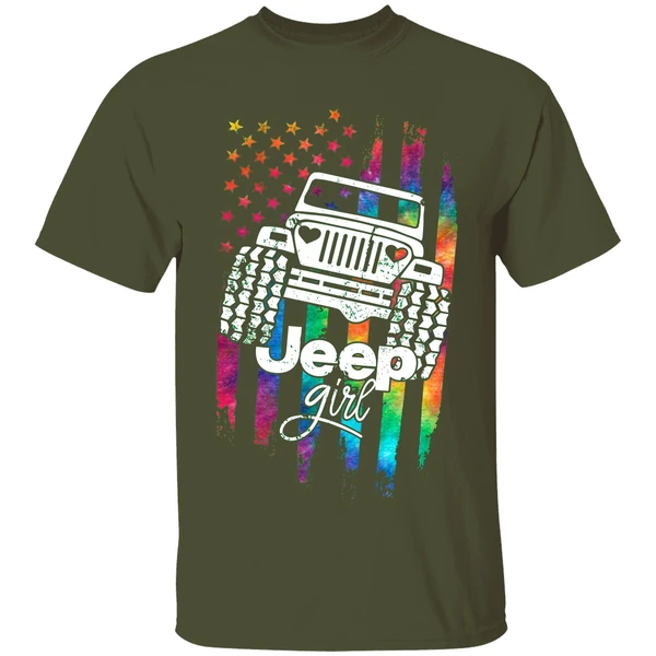 Jeep Girl American Shirt - Image 4