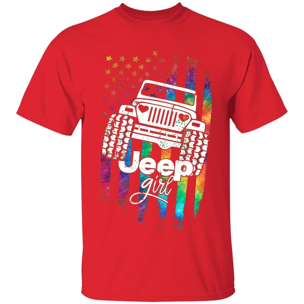 Jeep Girl American Shirt - Image 7