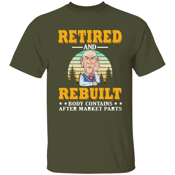 Jeff Dunham Walter Retired And Rebuilt Shirt - Image 3