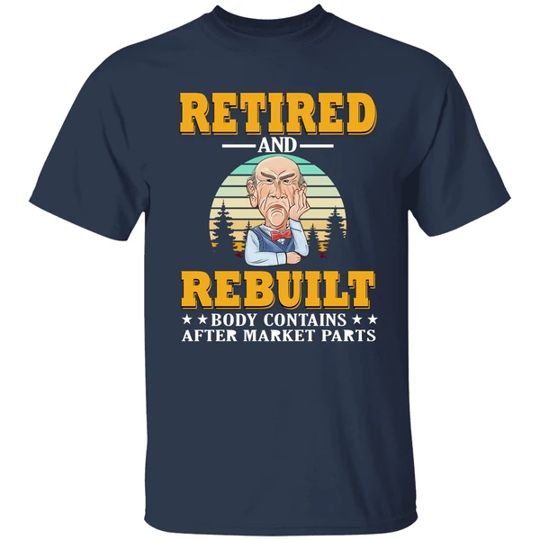 Jeff Dunham Walter Retired And Rebuilt Shirt - Image 4