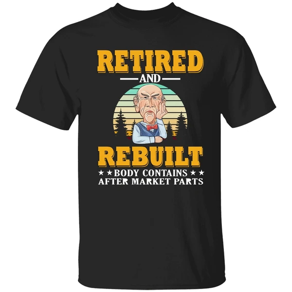 Jeff Dunham Walter Retired And Rebuilt Shirt - Image 9