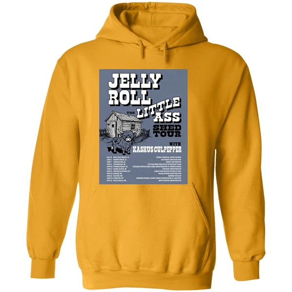 Jelly Roll The Little Ass Shed Tour 2026 North America Schedule Hoodie
