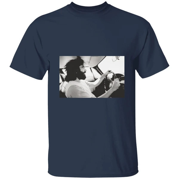 jerry garcia to grand prix racecourse shirt navy