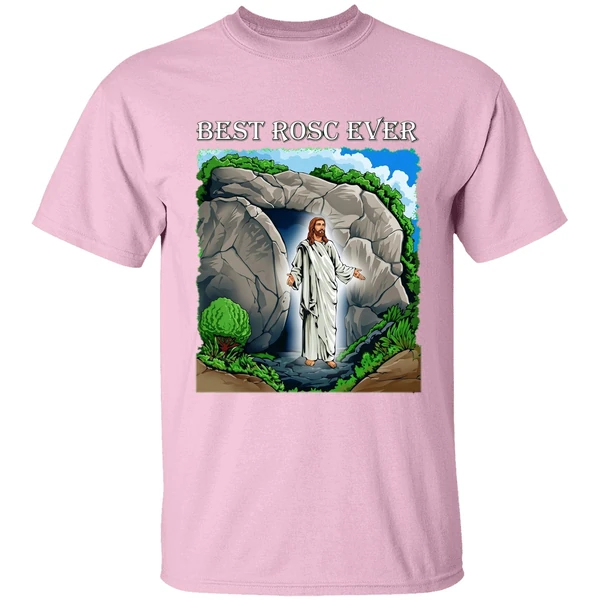jesus best rosc ever shirt lightpink