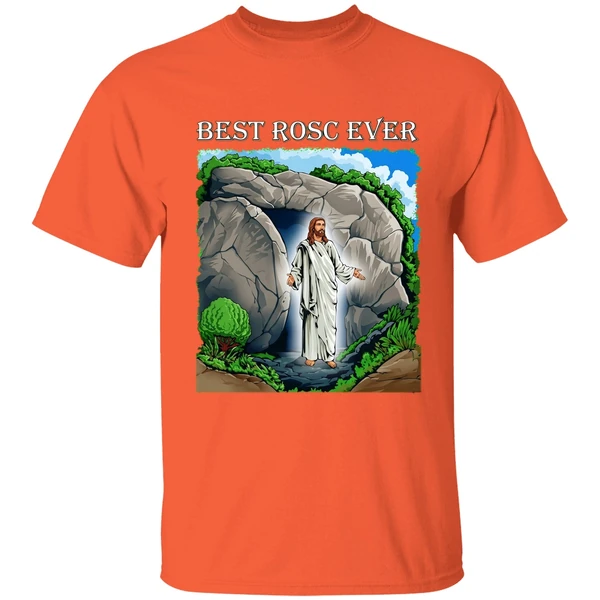 jesus best rosc ever shirt orange
