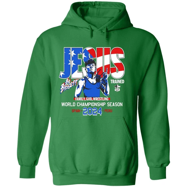 Jesus Bo Bassett World Championship Season 2024 Hoodie - Image 2