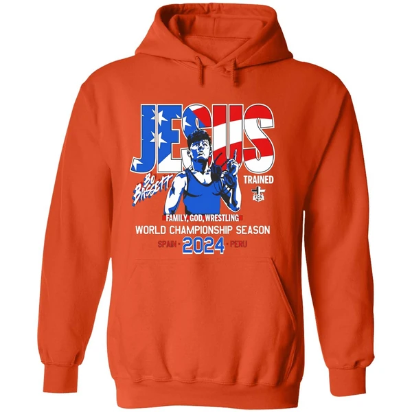 Jesus Bo Bassett World Championship Season 2024 Hoodie - Image 6