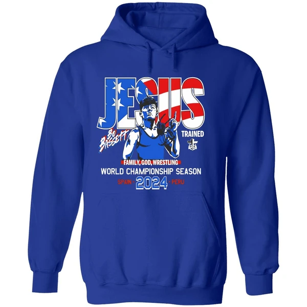 Jesus Bo Bassett World Championship Season 2024 Hoodie - Image 7