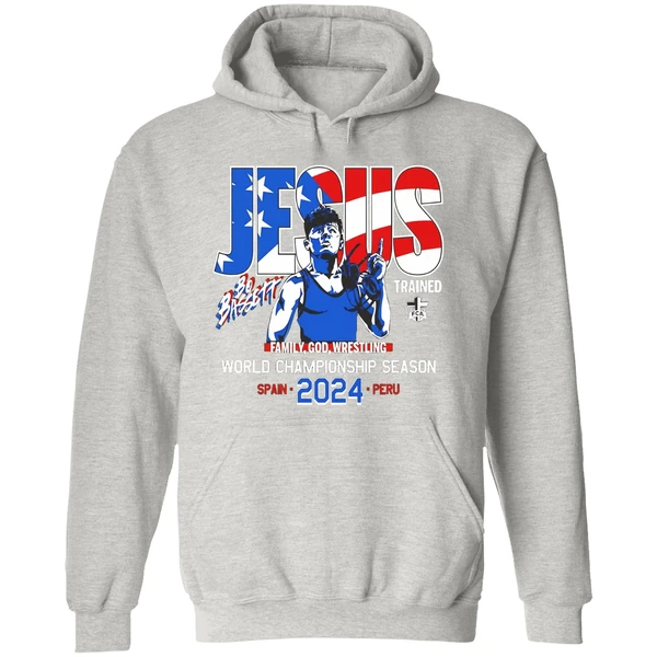 Jesus Bo Bassett World Championship Season 2024 Hoodie - Image 9