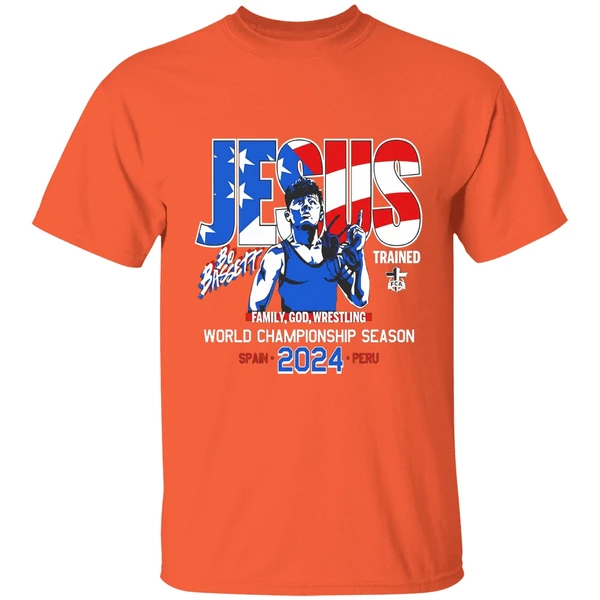 jesus bo bassett world championship season 2024 shirt orange