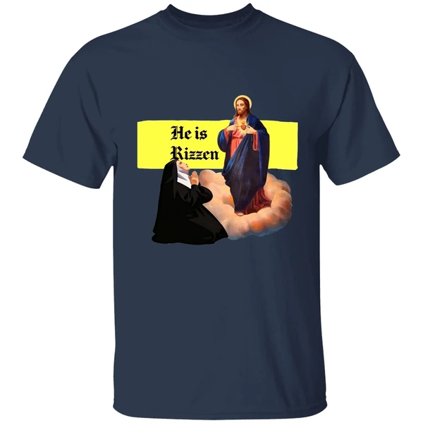 Jesus He Is Rizzen Shirt - Image 4