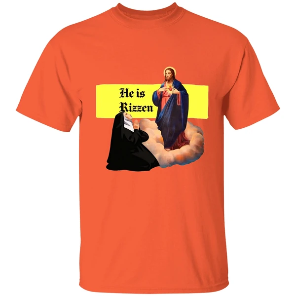 Jesus He Is Rizzen Shirt - Image 5