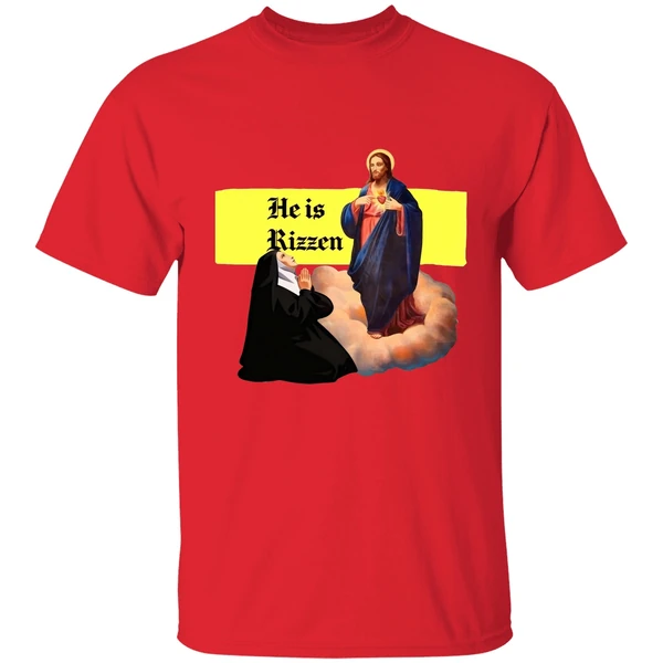 Jesus He Is Rizzen Shirt - Image 6
