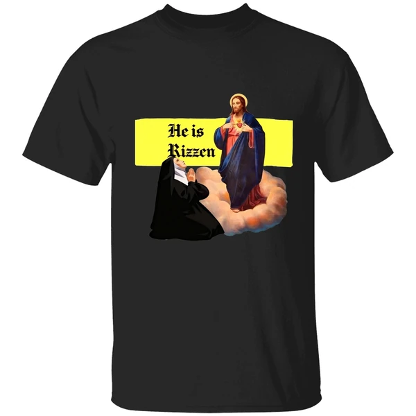 Jesus He Is Rizzen Shirt - Image 9