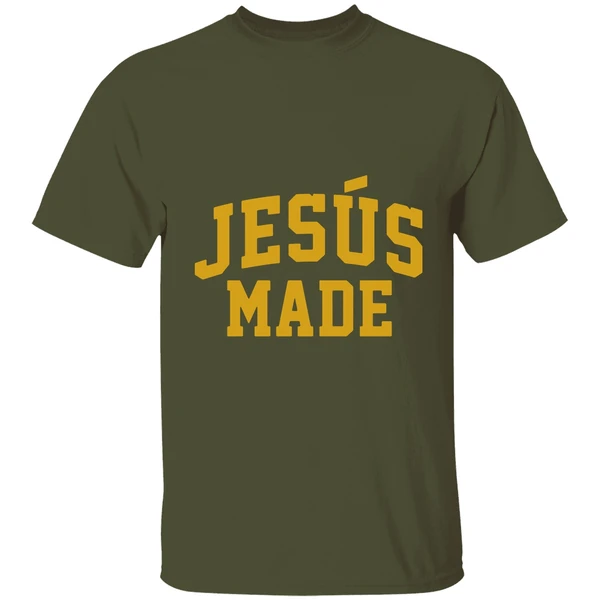 Jesus Made Milwaukee Brewers Baseball Shirt - Image 4