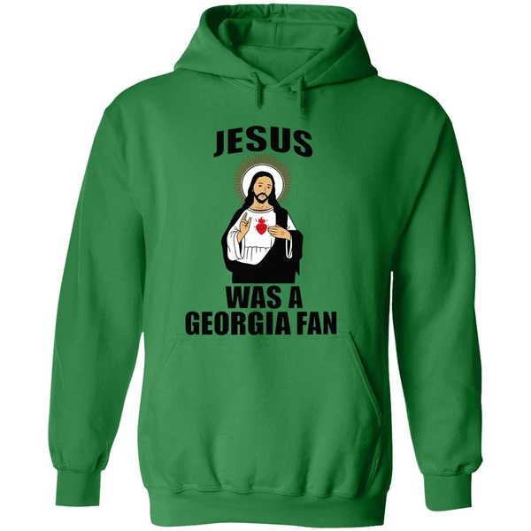 Jesus Was A Georgia Fan Hoodie - Image 2