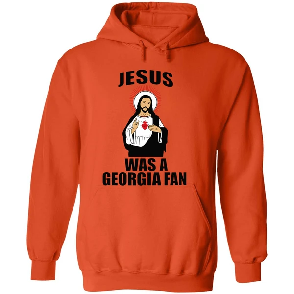 Jesus Was A Georgia Fan Hoodie - Image 6
