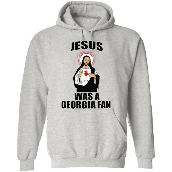 Jesus Was A Georgia Fan Hoodie - Image 9