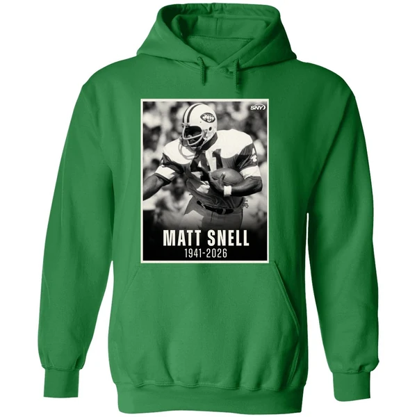 Jets Ring Of Honor Rb Matt Snell Died This Morning Hoodie - Image 2