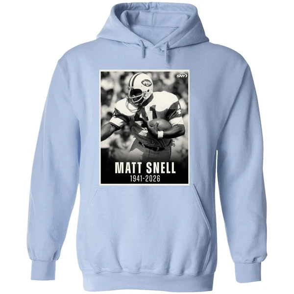 Jets Ring Of Honor Rb Matt Snell Died This Morning Hoodie - Image 4