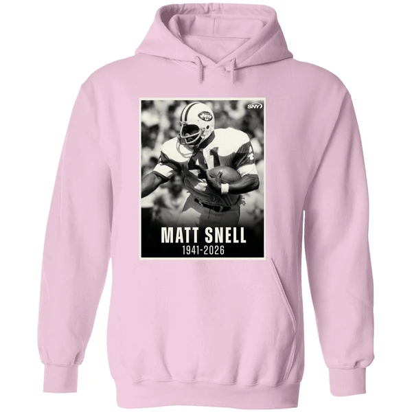 Jets Ring Of Honor Rb Matt Snell Died This Morning Hoodie - Image 5