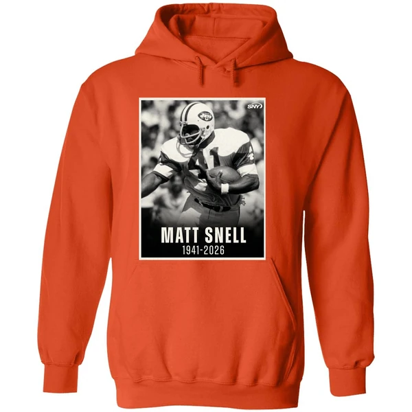 Jets Ring Of Honor Rb Matt Snell Died This Morning Hoodie - Image 6