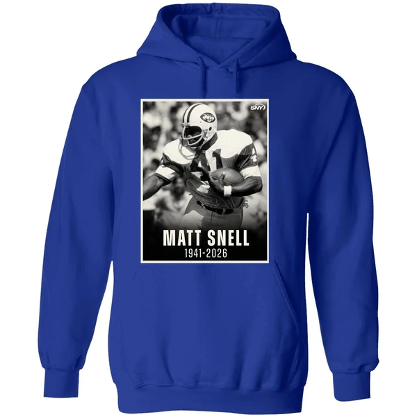 Jets Ring Of Honor Rb Matt Snell Died This Morning Hoodie - Image 7