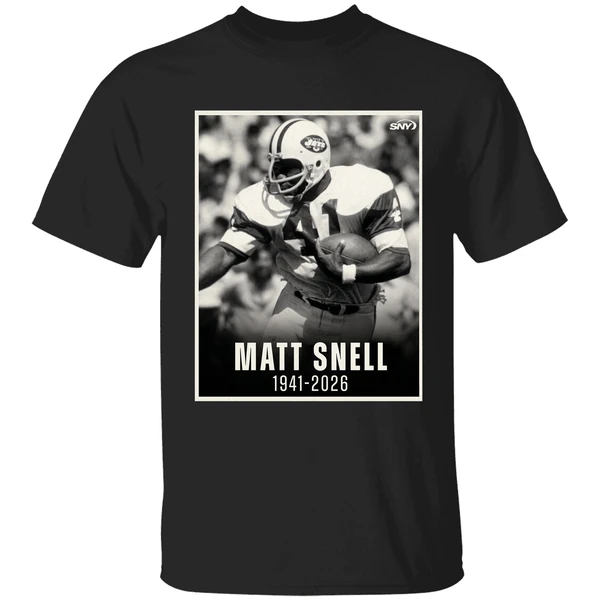 Jets Ring Of Honor Rb Matt Snell Died This Morning Shirt