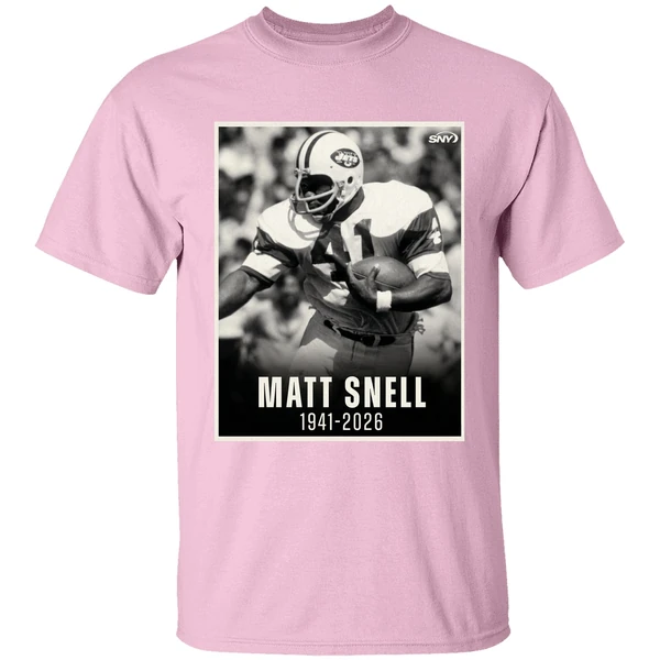 jets ring of honor rb matt snell died this morning shirt lightpink