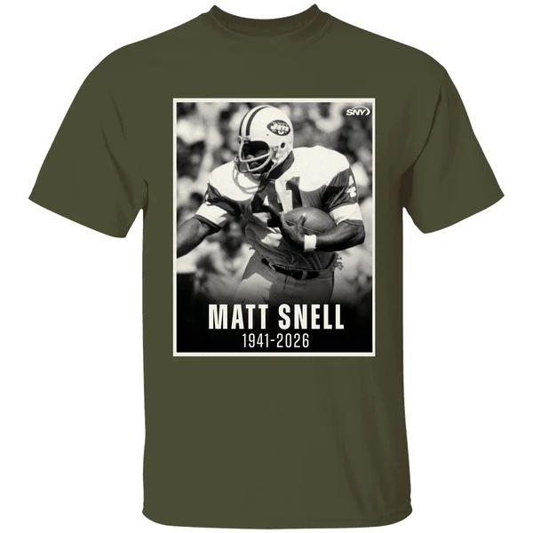 Jets Ring Of Honor Rb Matt Snell Died This Morning Shirt - Image 4