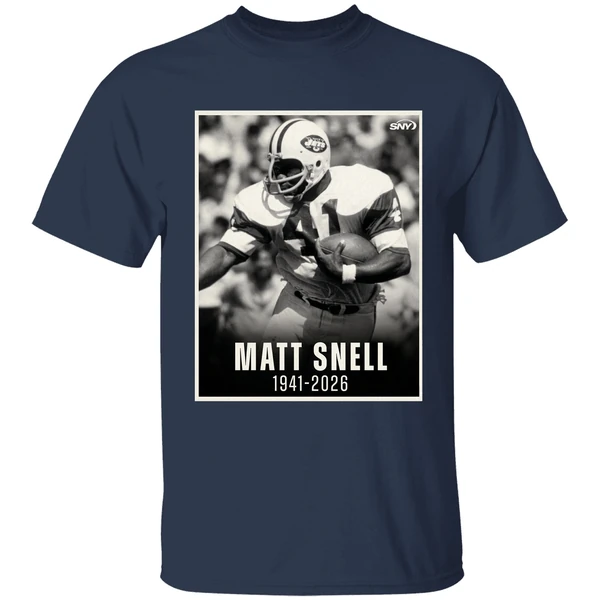 jets ring of honor rb matt snell died this morning shirt navy