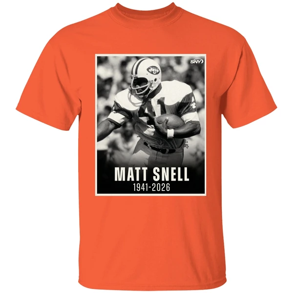 Jets Ring Of Honor Rb Matt Snell Died This Morning Shirt - Image 6