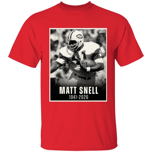 Jets Ring Of Honor Rb Matt Snell Died This Morning Shirt - Image 7