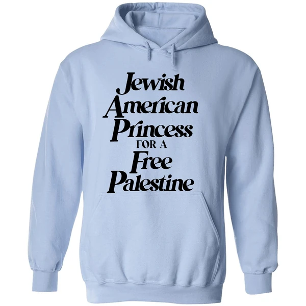 Jewish American Princess For A Free Palestine Hoodie - Image 4