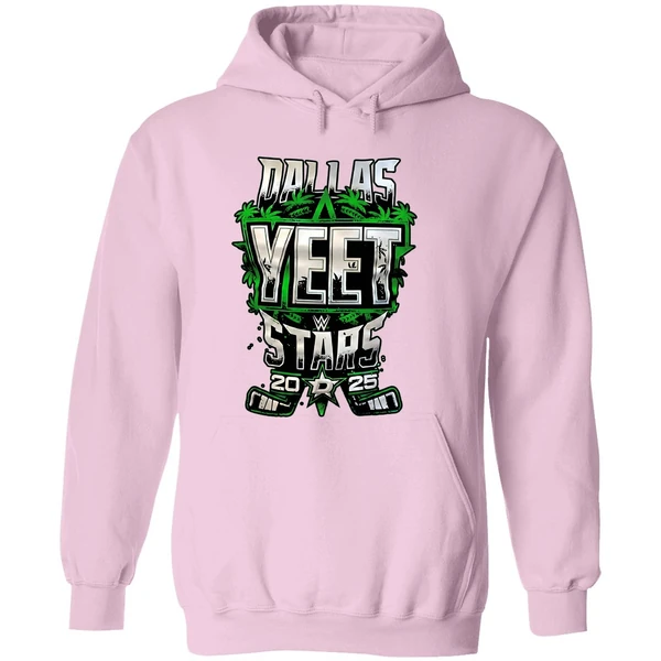 Jey Uso Rockin The Dallas Stars Yeet Hoodie - Image 5
