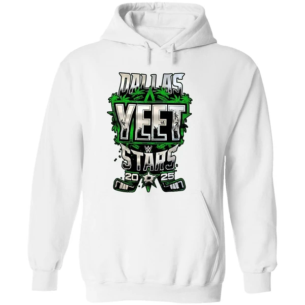 Jey Uso Rockin The Dallas Stars Yeet Hoodie - Image 8