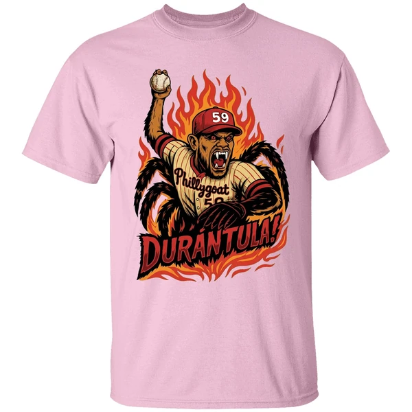 jhoan duran is the durantula philadelphia phillies shirt lightpink