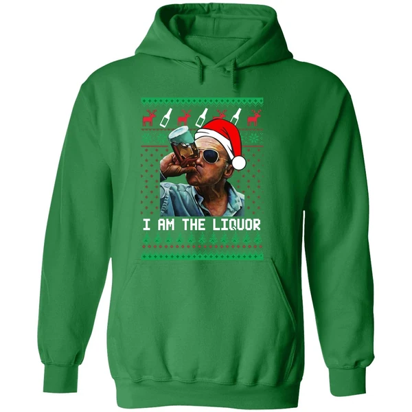 Jim Lahey I Am The Liquor Christmas Hoodie - Image 2