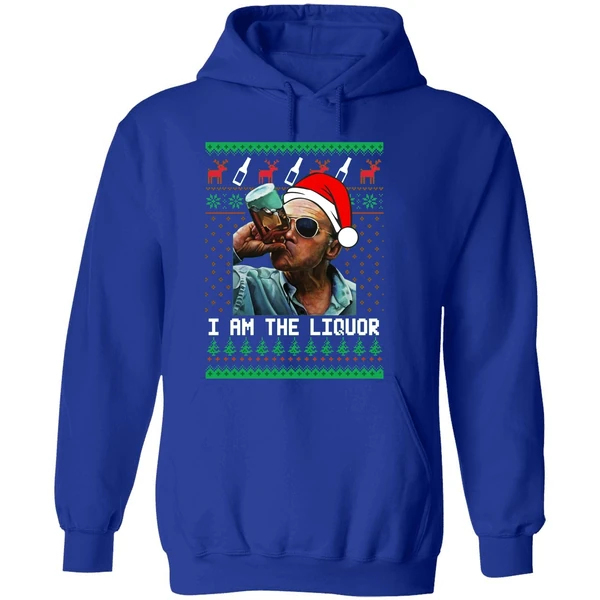 Jim Lahey I Am The Liquor Christmas Hoodie - Image 7