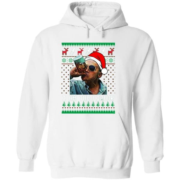 Jim Lahey I Am The Liquor Christmas Hoodie - Image 8