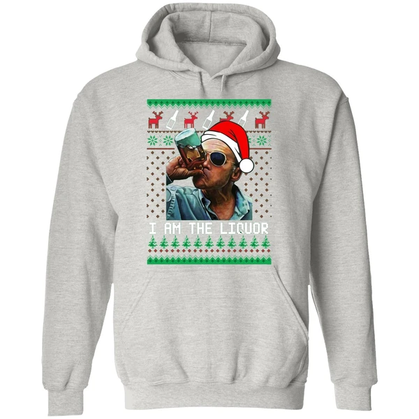 Jim Lahey I Am The Liquor Christmas Hoodie - Image 9