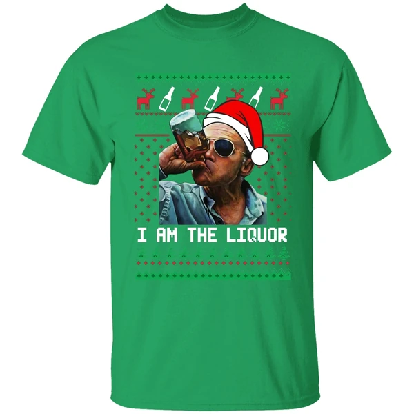 Jim Lahey I Am The Liquor Christmas Shirt - Image 2
