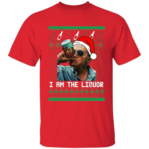Jim Lahey I Am The Liquor Christmas Shirt - Image 7