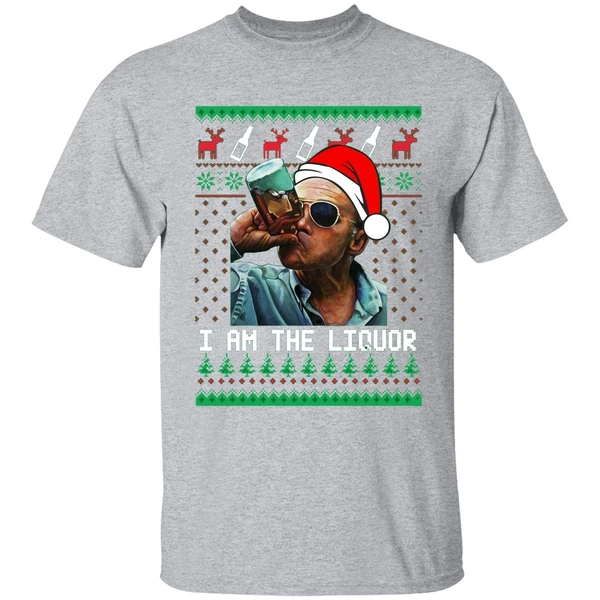 Jim Lahey I Am The Liquor Christmas Shirt - Image 9