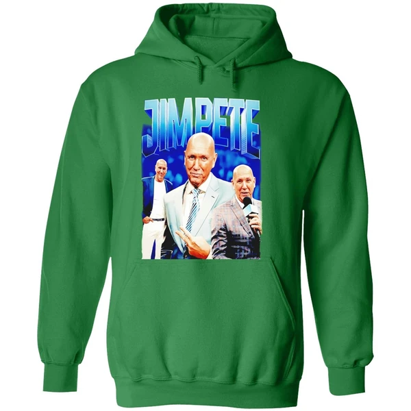 Jim Pete American Former Professional Basketball Hoodie - Image 2