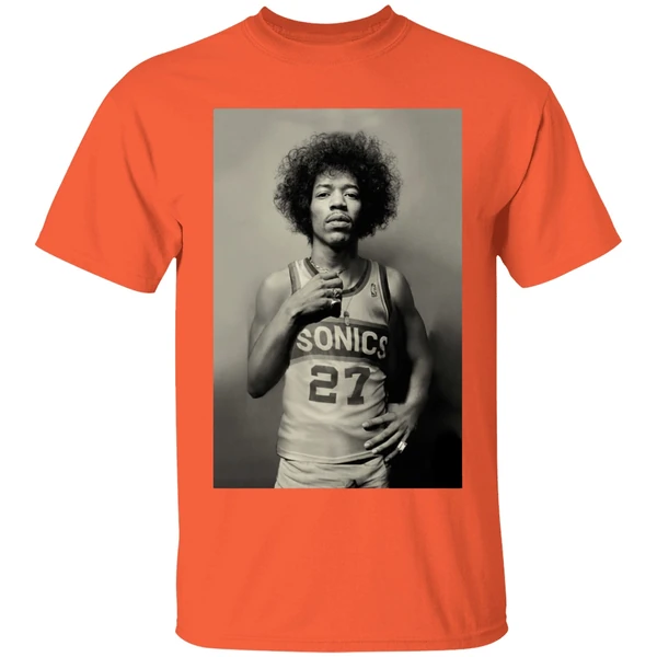 jimi hendrix sonics shirt orange