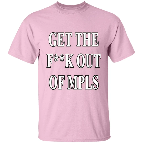 Jimmy Kimmel Get The Fuck Out Of Mpls Shirt - Image 3