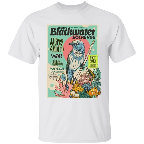 Jj Grey Mofro May 16 2026 St Augustine Amphitheatre In St Augustine Fl Shirt