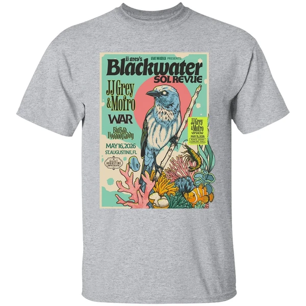 Jj Grey Mofro May 16 2026 St Augustine Amphitheatre In St Augustine Fl Shirt - Image 6