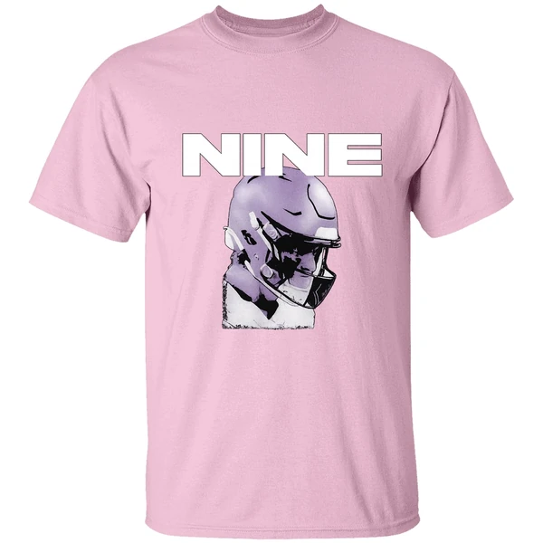 Jj Mccarthy Nine Minnesota Vikings Football Shirt Jj Mccarthy Nine Minnesota Vikings Football Shirt